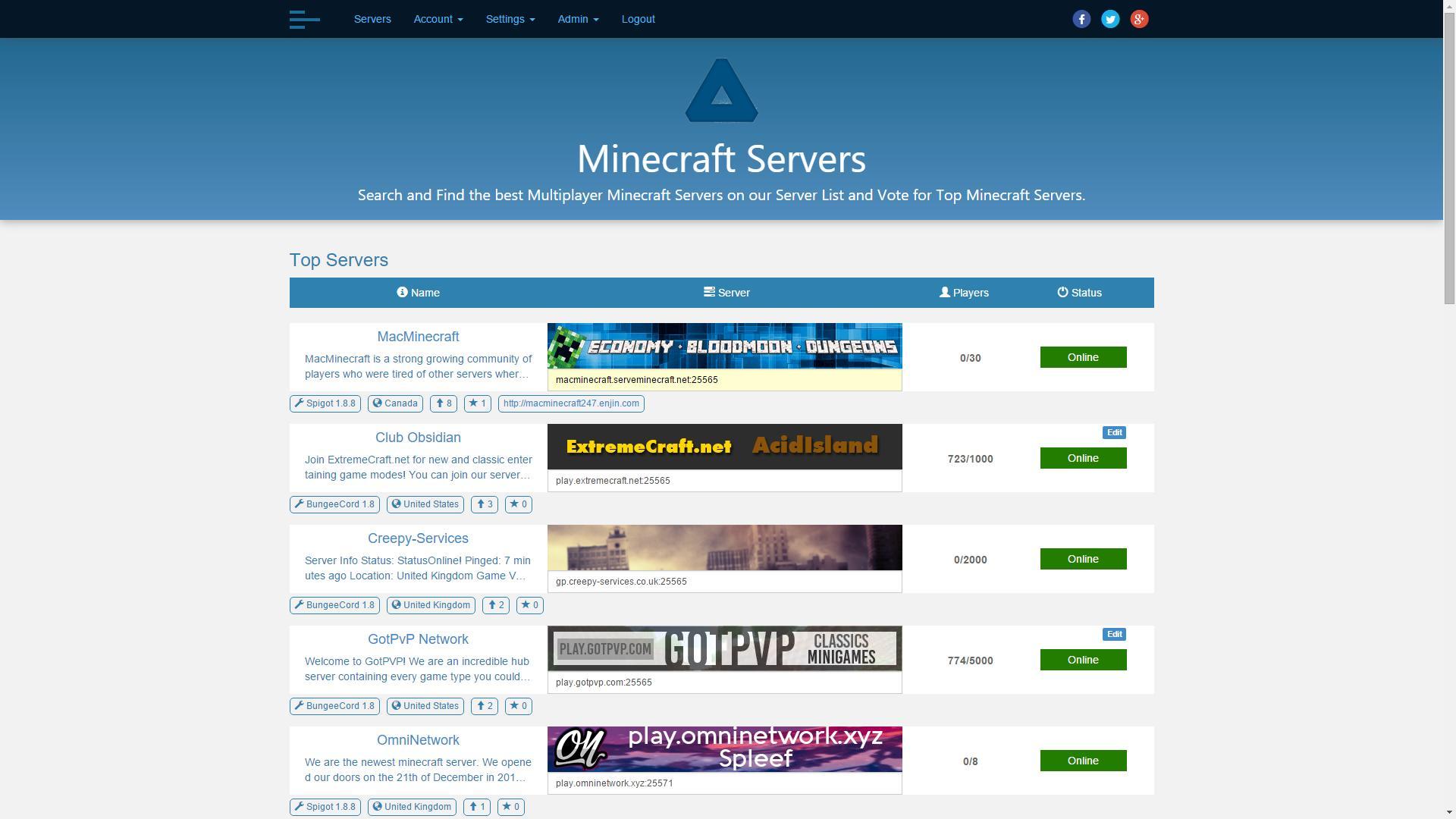 Image - Search and Find the Best Servers on our Minecraft Server List http://craft.minestatus.co #minecraft #servers ...