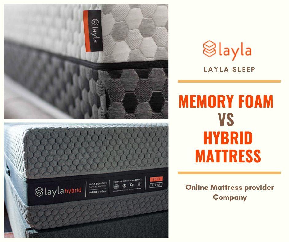 Image - Memory Foam VS Hybrid Mattress - Layla Sleep Products

$150 OFF on MEMORY FOAM MATTRESS | $200 OFF on HYBRID ...