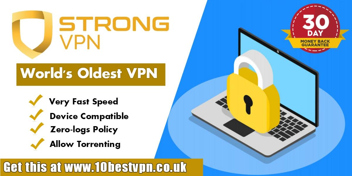 Image - #StrongVPN is the oldest VPN service in the world. It has very fast and consistent VPN speeds that make it be...