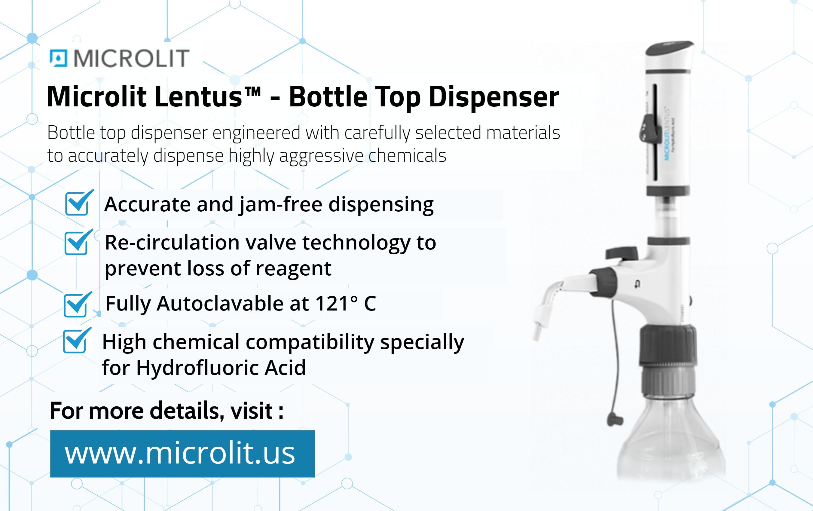 Image - Microlit offers the innovative #BotteTopDispenser that is engineered with selected and tested materials for a...
