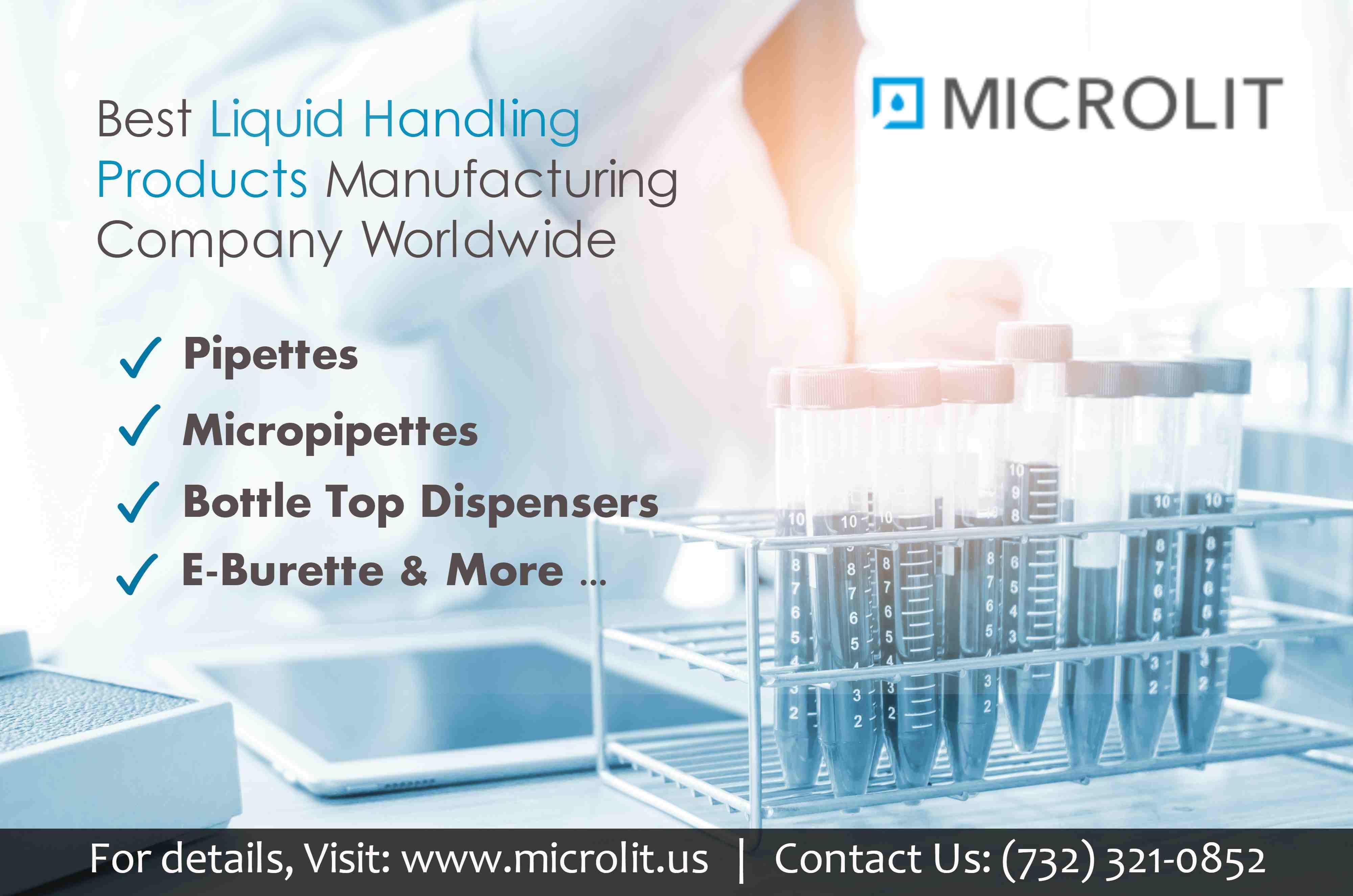Image - Microlit is leading liquid handling manufacturing company that deals with most advanced and innovative produc...