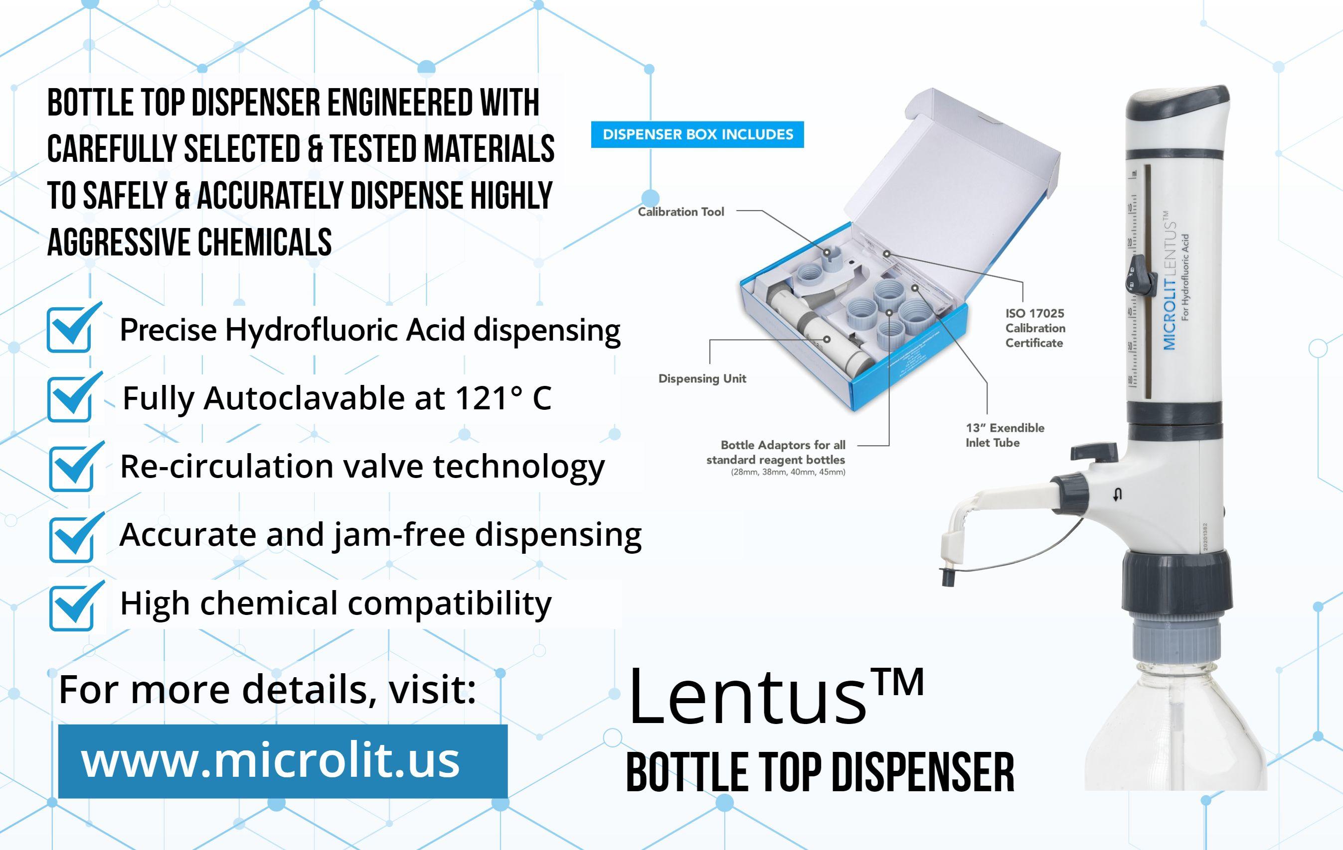 Image - Microlit offers the world class #BottleTopDispenser engineered with carefully selected & tested materials to ...