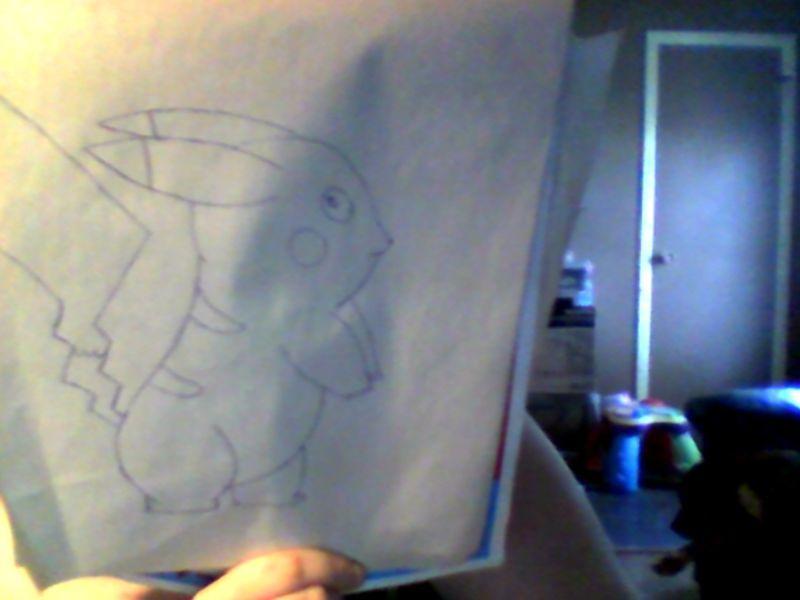 Image - My drawing of pikachu. Bad I know.  - Post 1129