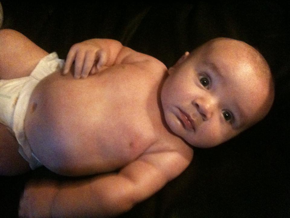 Image - A year ago today when my baby was super chunky. I miss him being so tiny.  - Post 1154